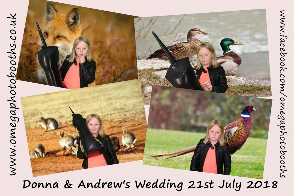 Donna & Andrew's Wedding | View more photos from the event at gallery.omegaphotobooths.co.uk/u/Omega-Photobooths/Donna-Andrews-Wedding